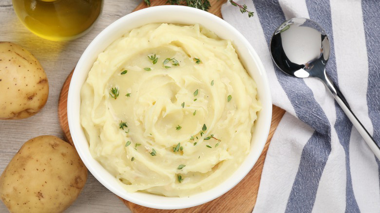 Rehydrate Chips For The Dreamiest Mashed Potato Puree