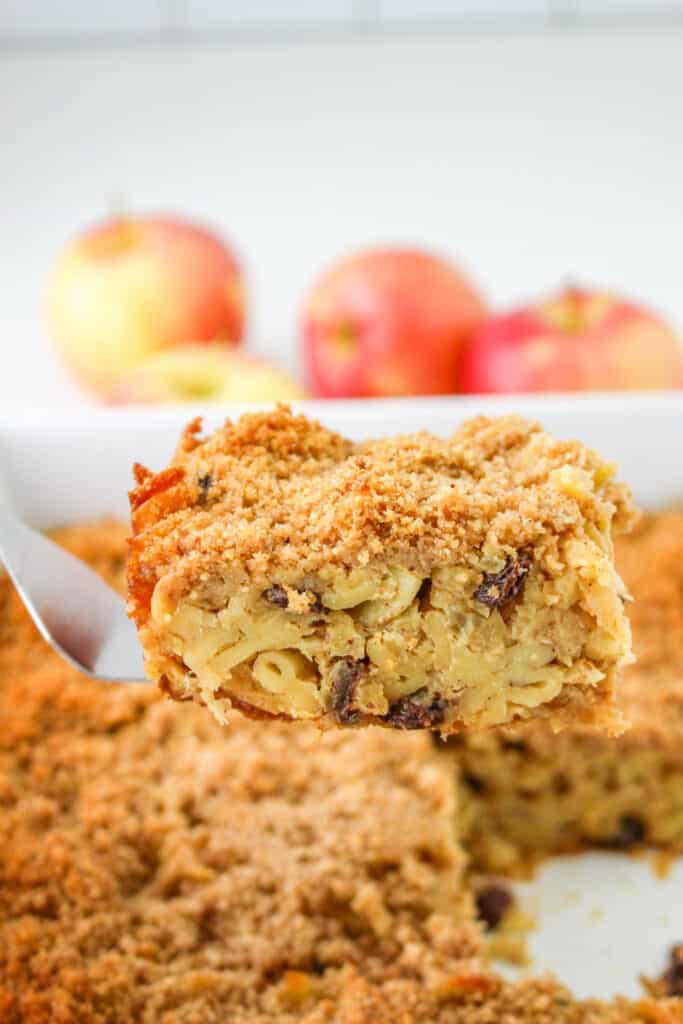 Easy Cinnamon Apple Kugel Recipe