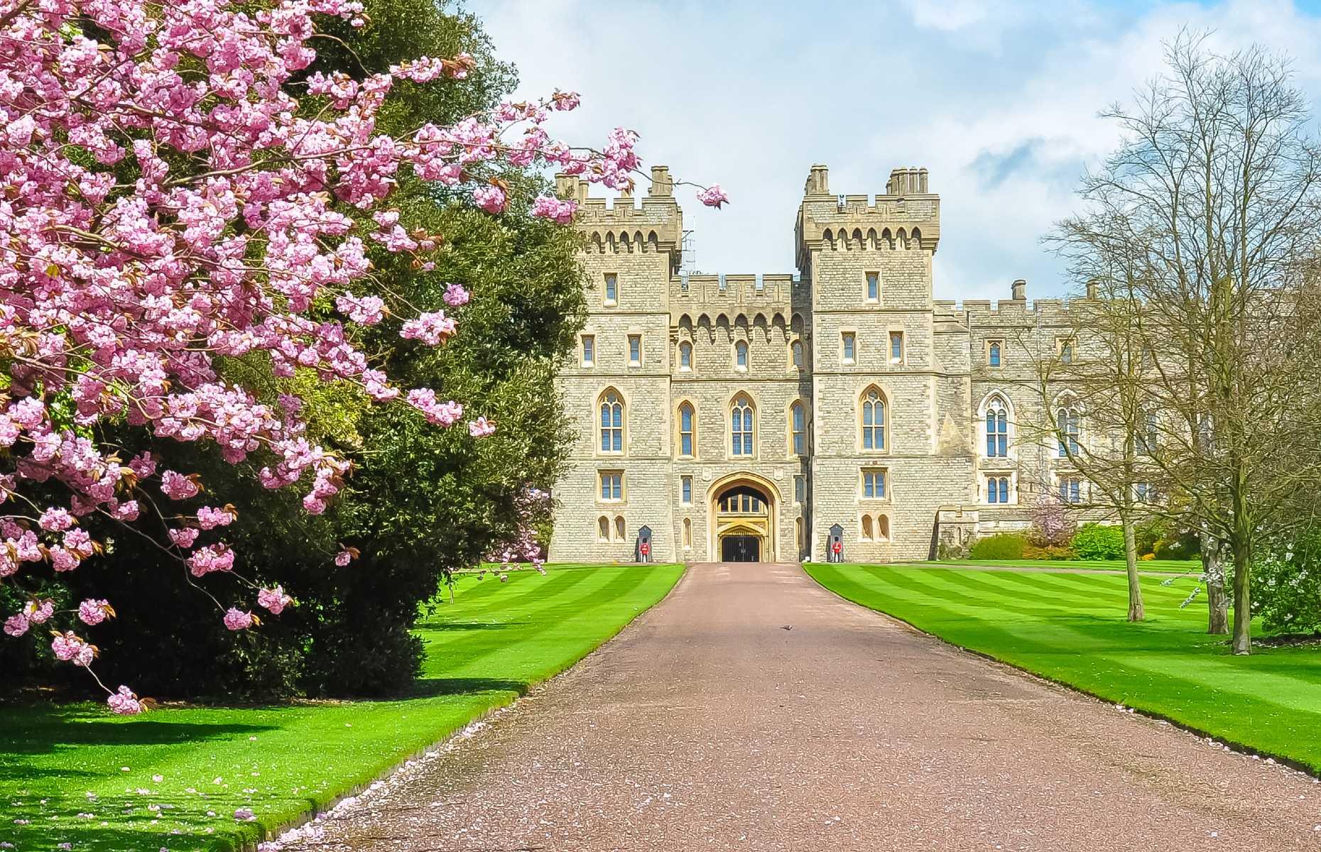 <p>Known as the Queen’s favourite weekend escape, <a href="https://www.rct.uk/visit/windsor-castle">Windsor Castle</a> is the oldest and largest occupied castle in the world. Sitting high above the River Thames and on the edge of a Saxon hunting ground, the fortress was originally built in the 11th century by William the Conqueror to guard the western approach to London. Today it’s still a working palace and location for royal weddings including Prince Harry and Meghan Markle's in 2018.</p>