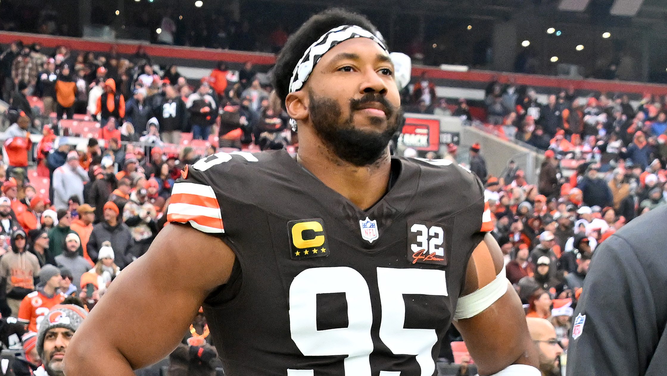 Browns Star Myles Garrett Rips Officials After Beating Jaguars