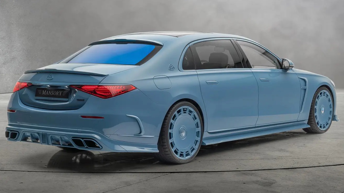 by mansory standards, this maybach s680 is actually not that bad
