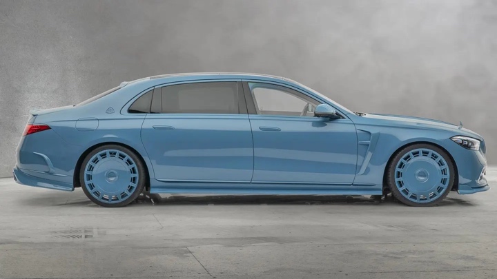 by mansory standards, this maybach s680 is actually not that bad