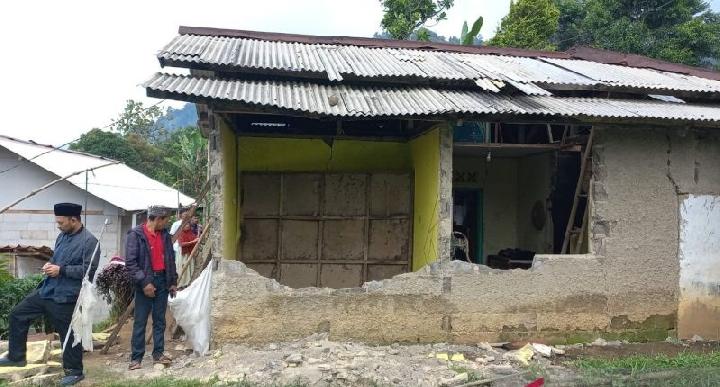 Gempa Sukabumi Rusak Puluhan Rumah Di 4 Kecamatan Di Bogor