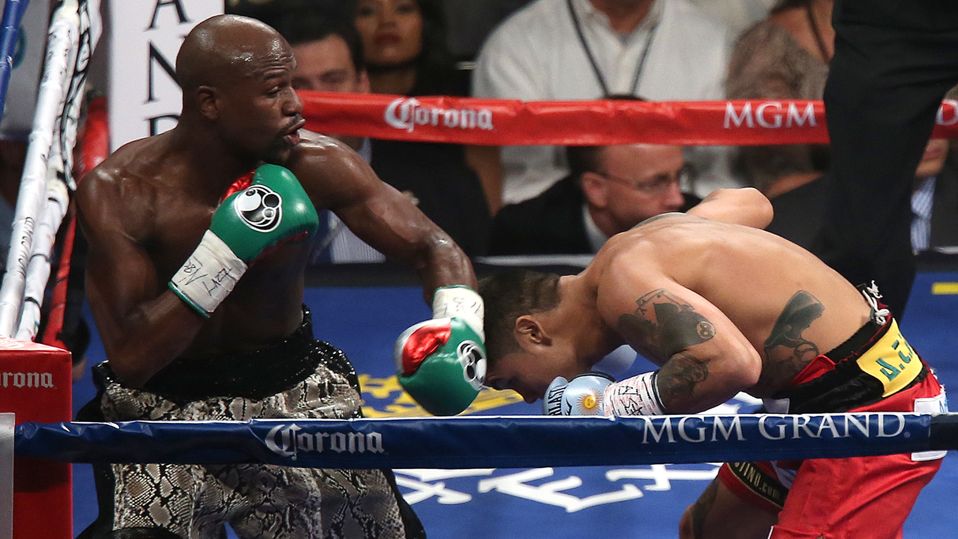 Mayweather Maidana 1 all