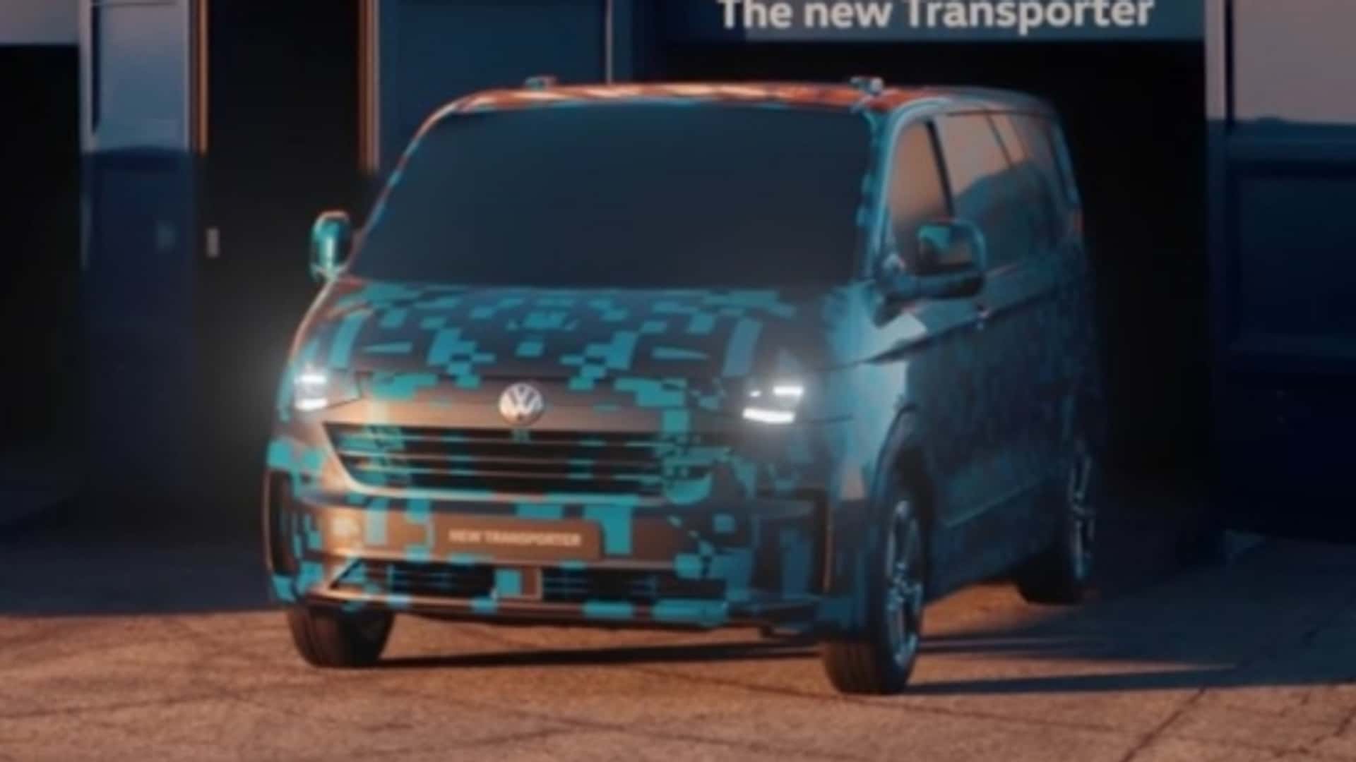 Neuer VW Transporter 2024 Erstes Offizielles Bild   AA1lkf1m.img