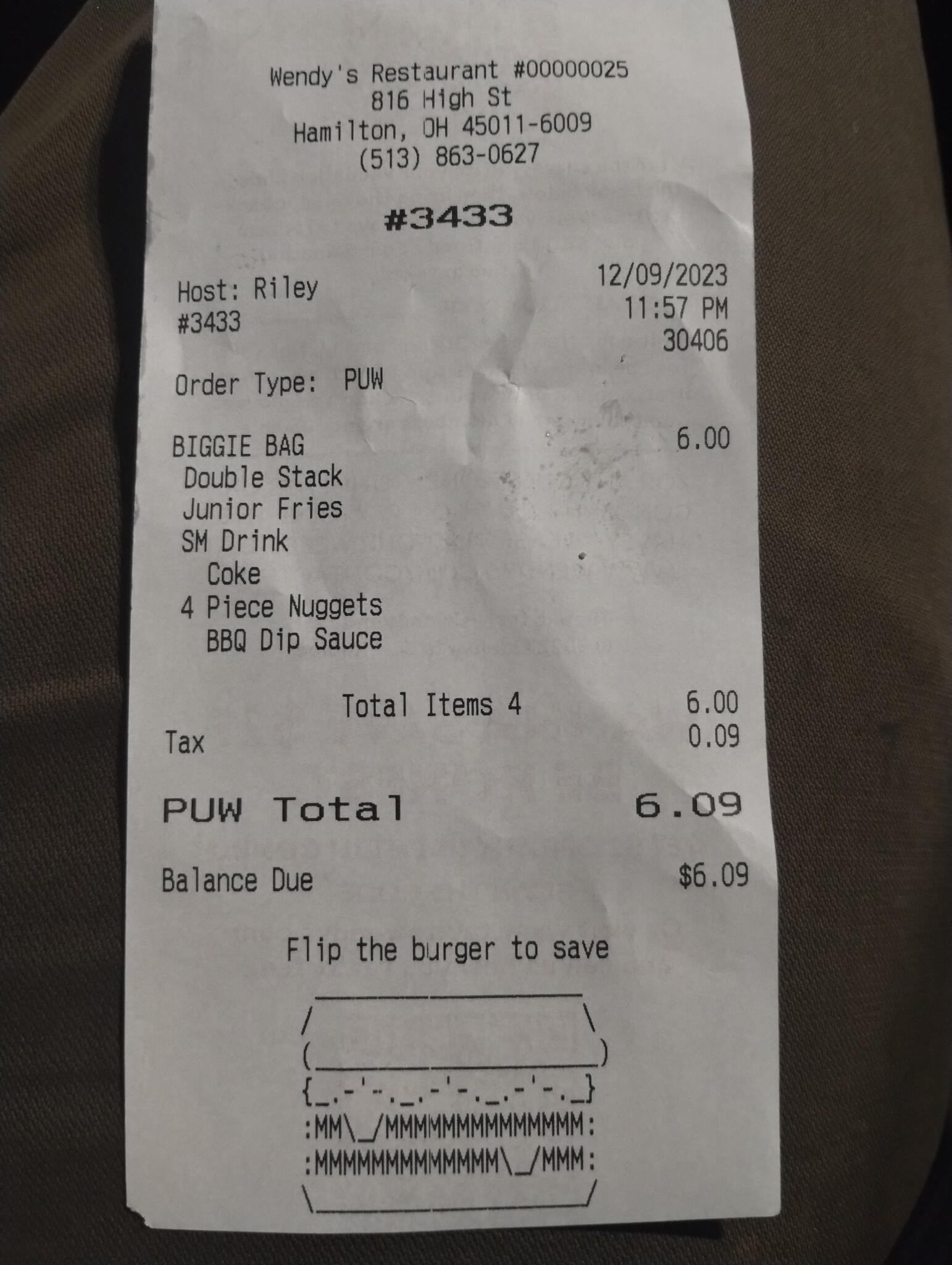 Why Wendy's stopped $5 Biggie bag ? - Lindenwald