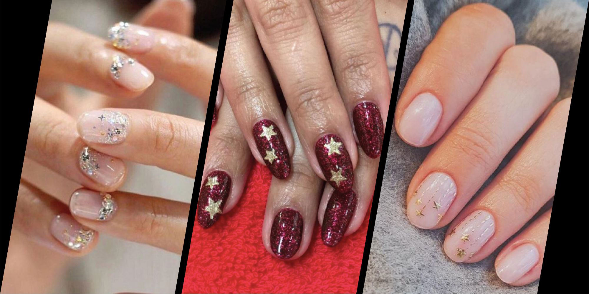 Chic Christmas nail inspiration for the elegant sophisticate