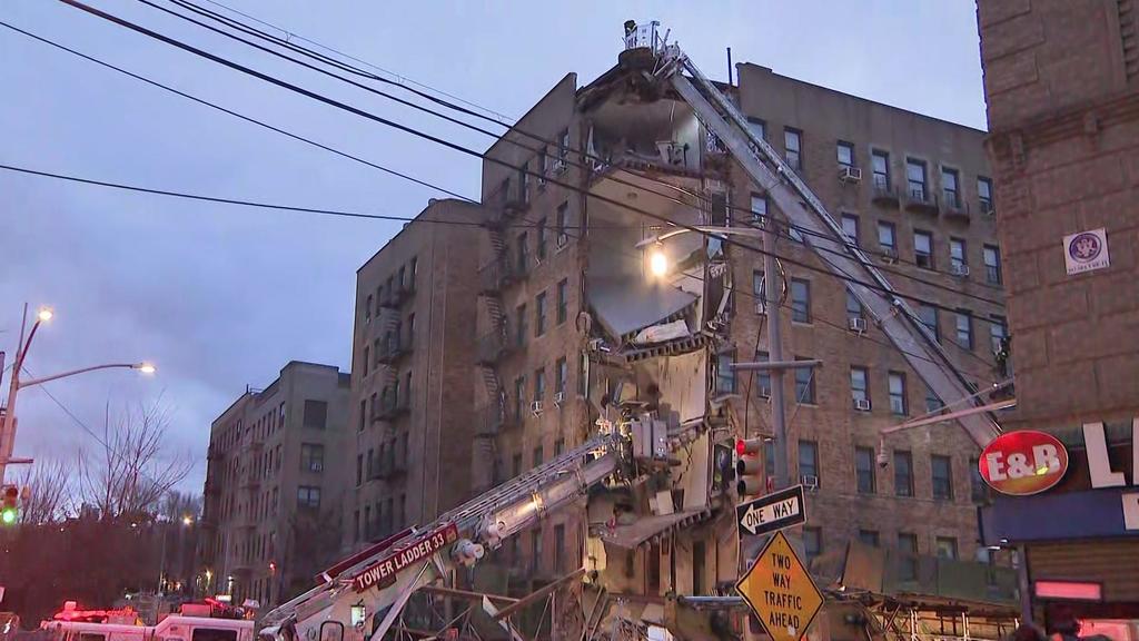 FDNY Reports No Victims In Bronx Partial Building Collapse