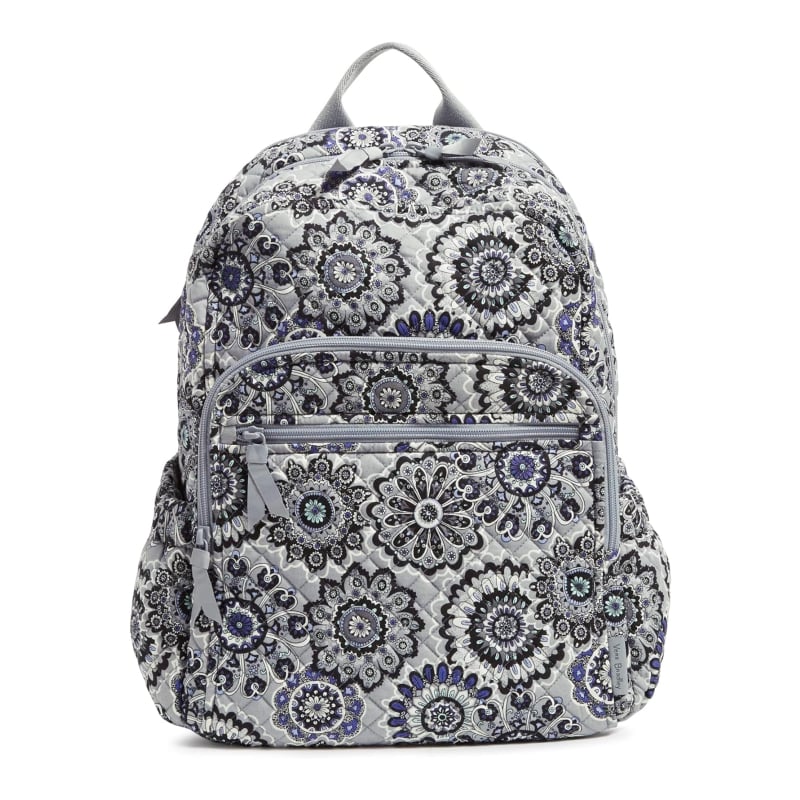 <p><a href="https://www.amazon.com/Vera-Bradley-Backpack-Tranquil-Medallion/dp/B0BM53P6KZ/">BUY NOW</a></p><p>$63</p><p><a href="https://www.amazon.com/Vera-Bradley-Backpack-Tranquil-Medallion/dp/B0BM53P6KZ/" class="ga-track"><strong>Vera Bradley Women's Cotton Campus Backpack</strong></a> ($63, originally $125) </p><p>If you're searching for a classic-style backpack with a playful print, Vera Bradley has got you covered. This specific option is crafted from recycled cotton and includes a laptop sleeve and a mesh pocket for those carrying a tablet. It's equipped with a convenient trolley sleeve that easily slides over your suitcase handle and comes in so many fun patterns.</p>