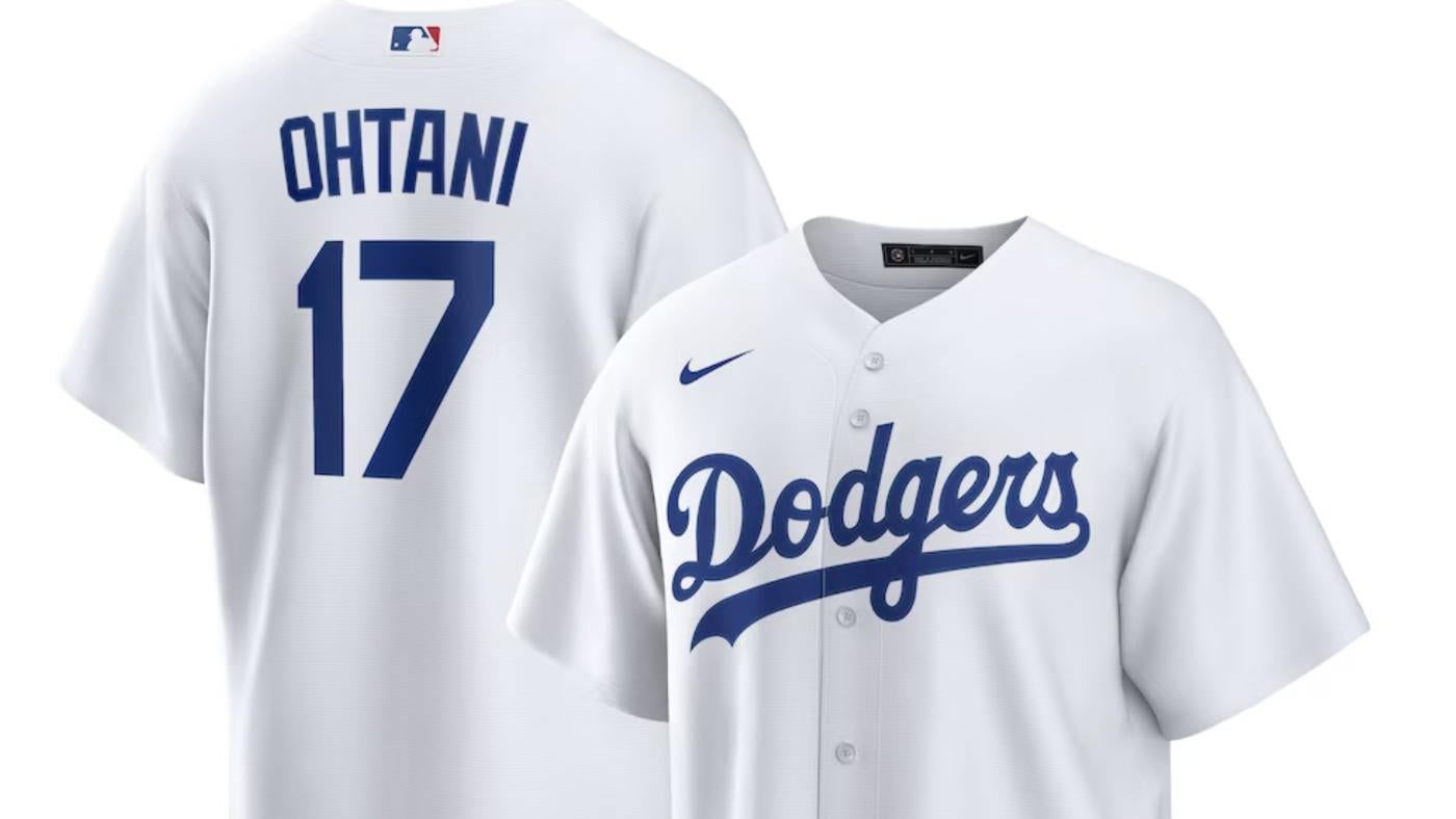 Preorder the official Shohei Ohtani No. 17 Los Angeles Dodgers jersey