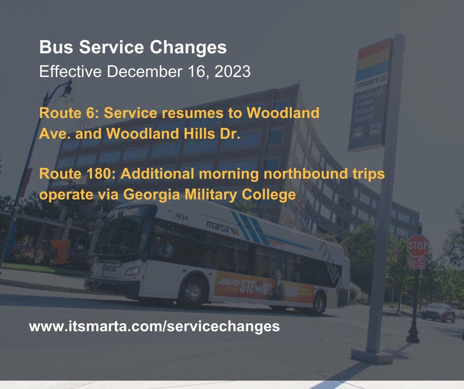 Heads up Riders! - Metropolitan Atlanta Rapid Transit Authority (MARTA)
