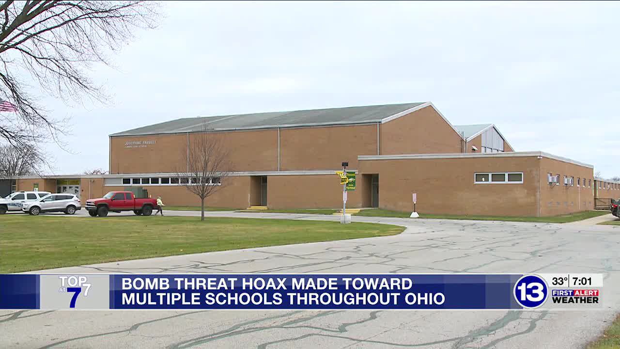 Bomb Threat Hoax Made Toward Multiple Schools Throughout Ohio