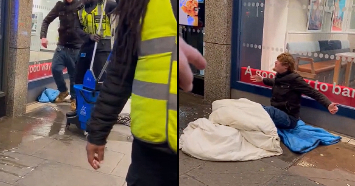 mcdonald's entschuldigt sich nach waschgang für obdachlosen