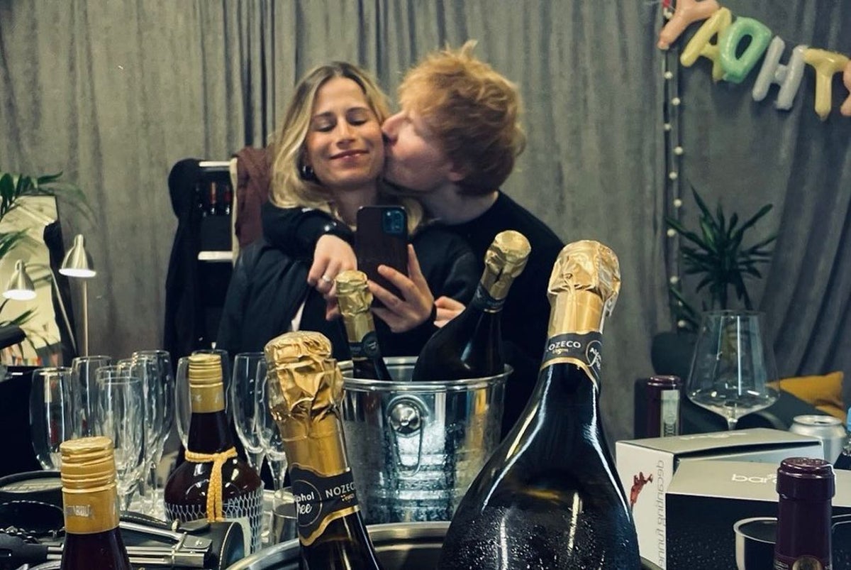 Ed Sheeran Shares Rare Photo With Wife Cherry Seaborn Amid 'marriage ...