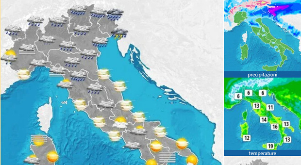 Meteo, Arriva La Perturbazione Di Santa Lucia: Pioggia, Nebbia E Neve A ...