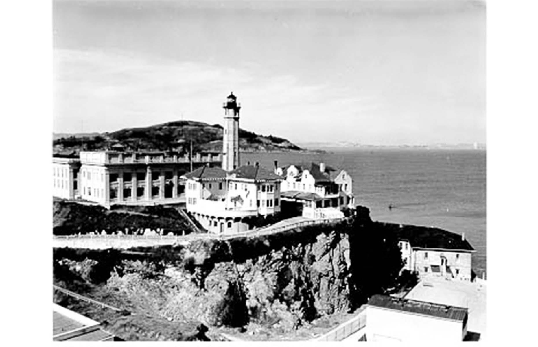 <p>During the island's early days, it also served as a beacon. In fact, it became the very first lighthouse to illuminate America's west coast when it was finished in 1854. It's been through several iterations since, including the modern, automated structure added after the jail was closed in the 1960s. The lighthouse still shines brightly today.</p>