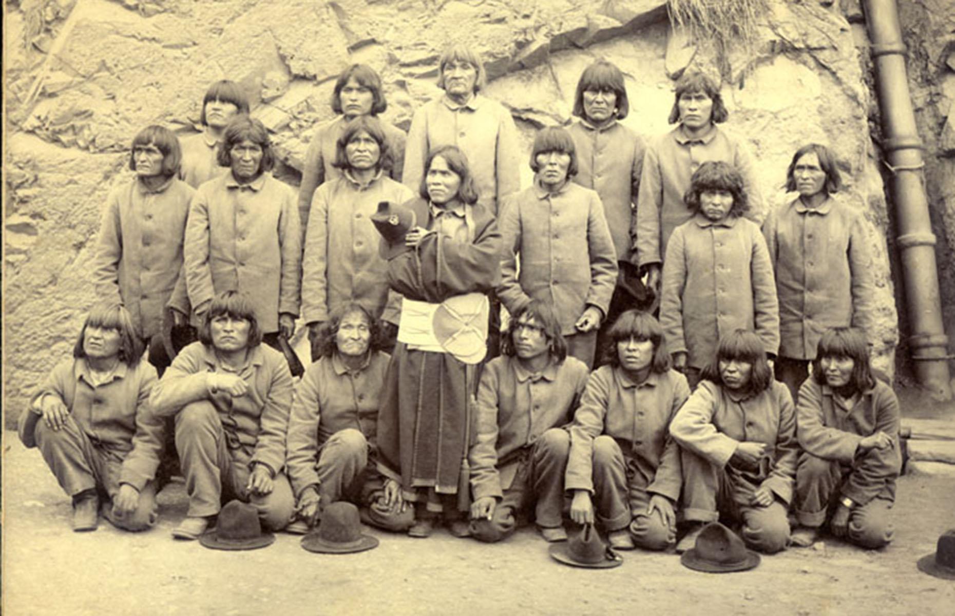 <p>Perhaps the best-known of the fort's prisoners during these early years were the Hopi 19. This group of 19 men from the Indigenous Hopi tribe – who lived in modern-day Arizona – were incarcerated in 1895 after they resisted the government's plans to send their children to boarding schools designed to assimilate them into Euro-American culture. At these schools, students were given new names and kept away from their parents, while Indigenous languages and ceremonies were forbidden and ignored.</p>