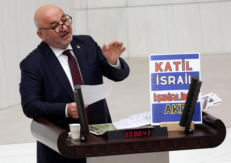 Turkish lawmaker has a heart attack after saying Israel ‘will suffer the wrath of Allah’