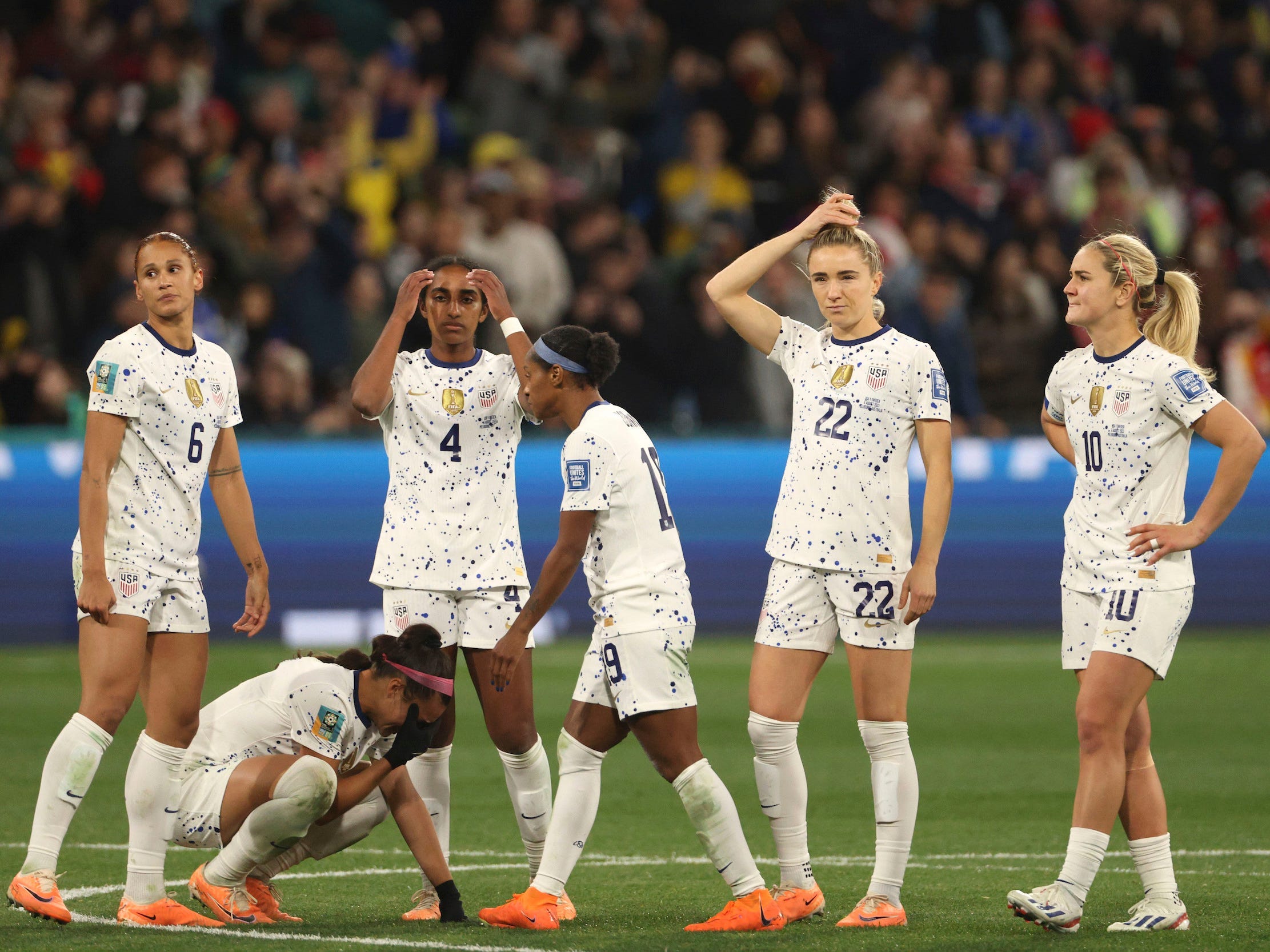 uswnt players get real about what went wrong at the 2023 world cup in netflix's new doc