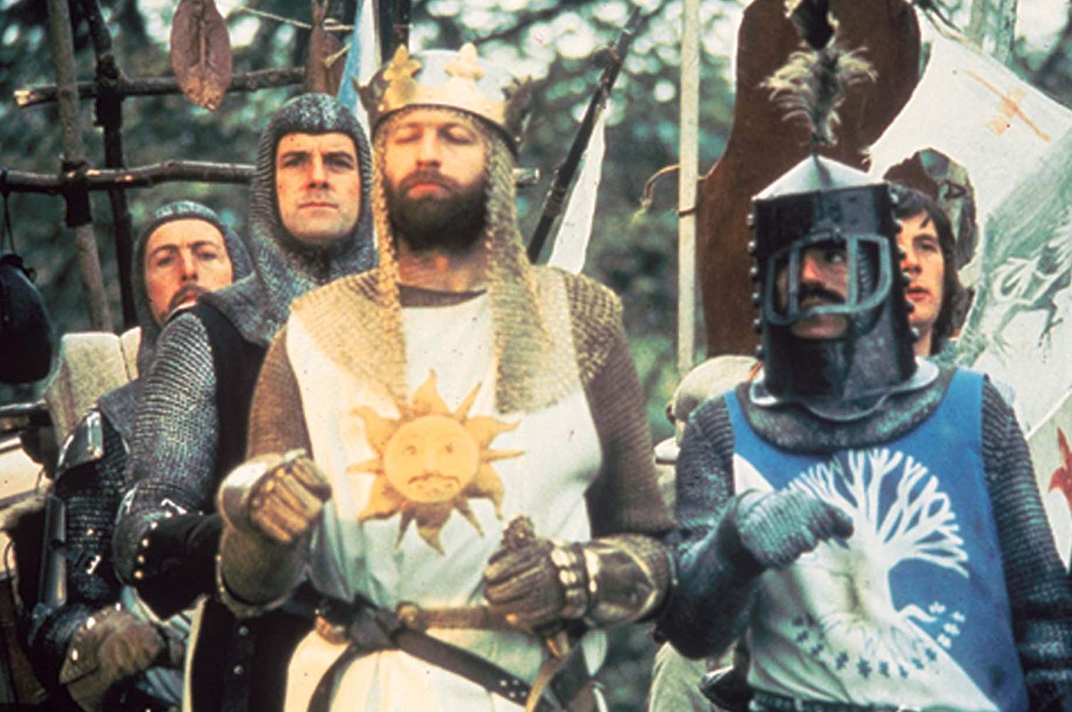 King Arthur and his Knights of the Round Table embark on a surreal, low-budget search for the Holy Grail, encountering many, very silly obstacles.