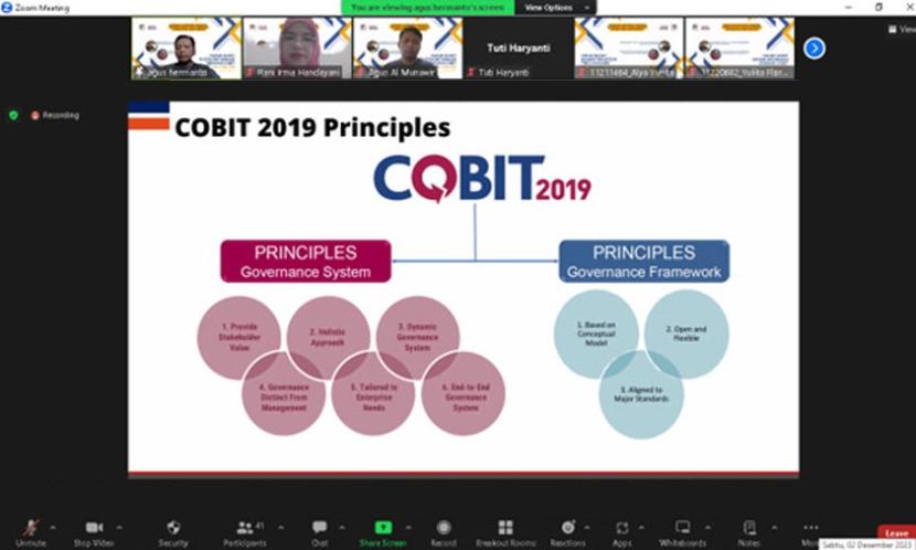 Prodi Sistem Informasi UNM Sukses Gelar Workshop Audit TI Dengan COBIT