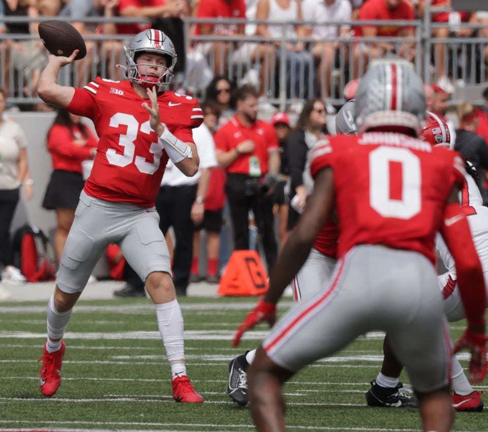 will ohio state football’s devin brown start the cotton bowl, and is his ankle healthy?