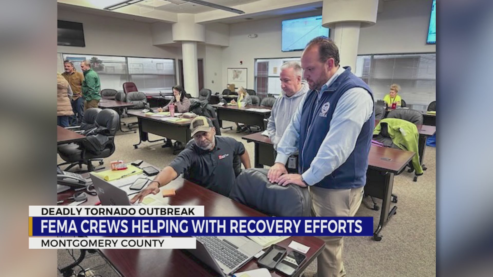 FEMA Crews Helping With Recovery Efforts