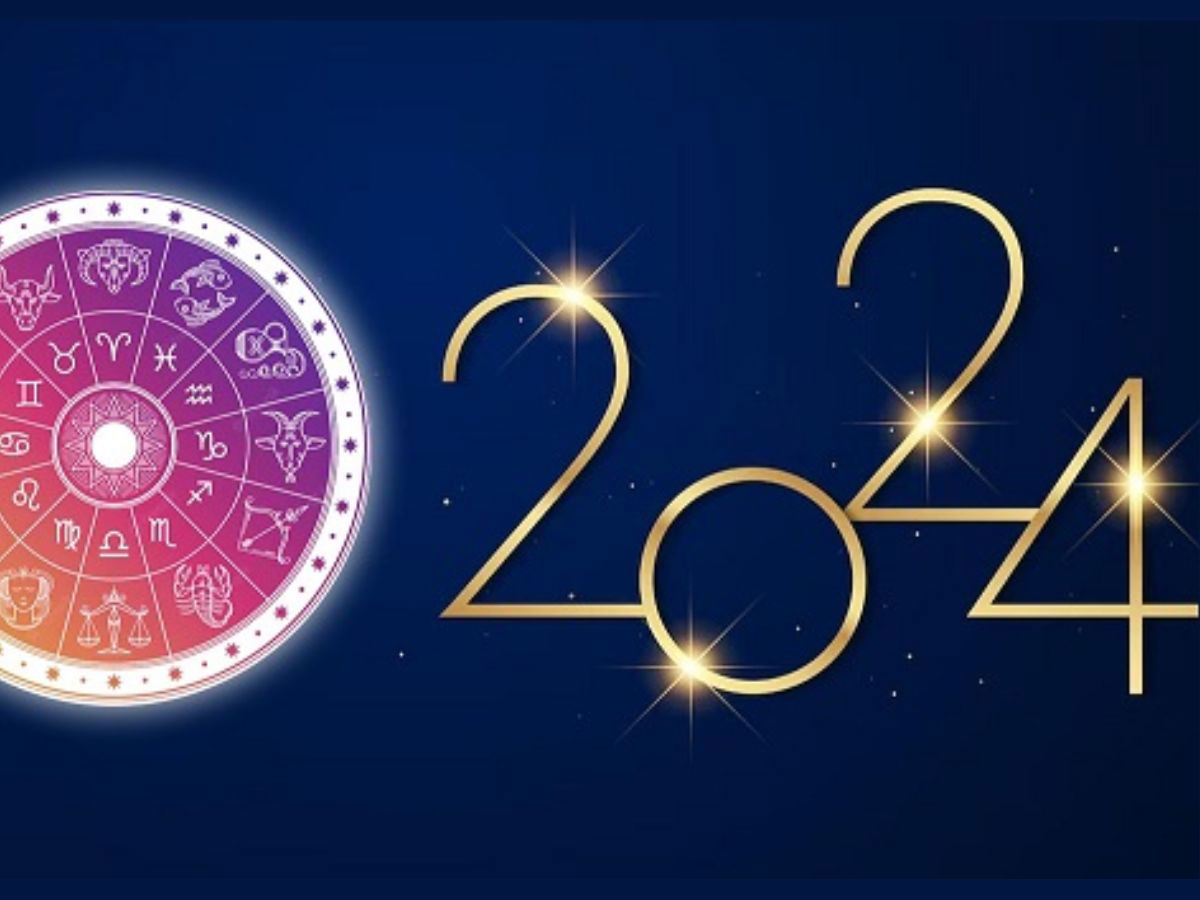 2024 Astrology 2024 वर्ष 4 राशींसाठी लकी ठरणार? न्यू ईयर होणार हॅप्पी
