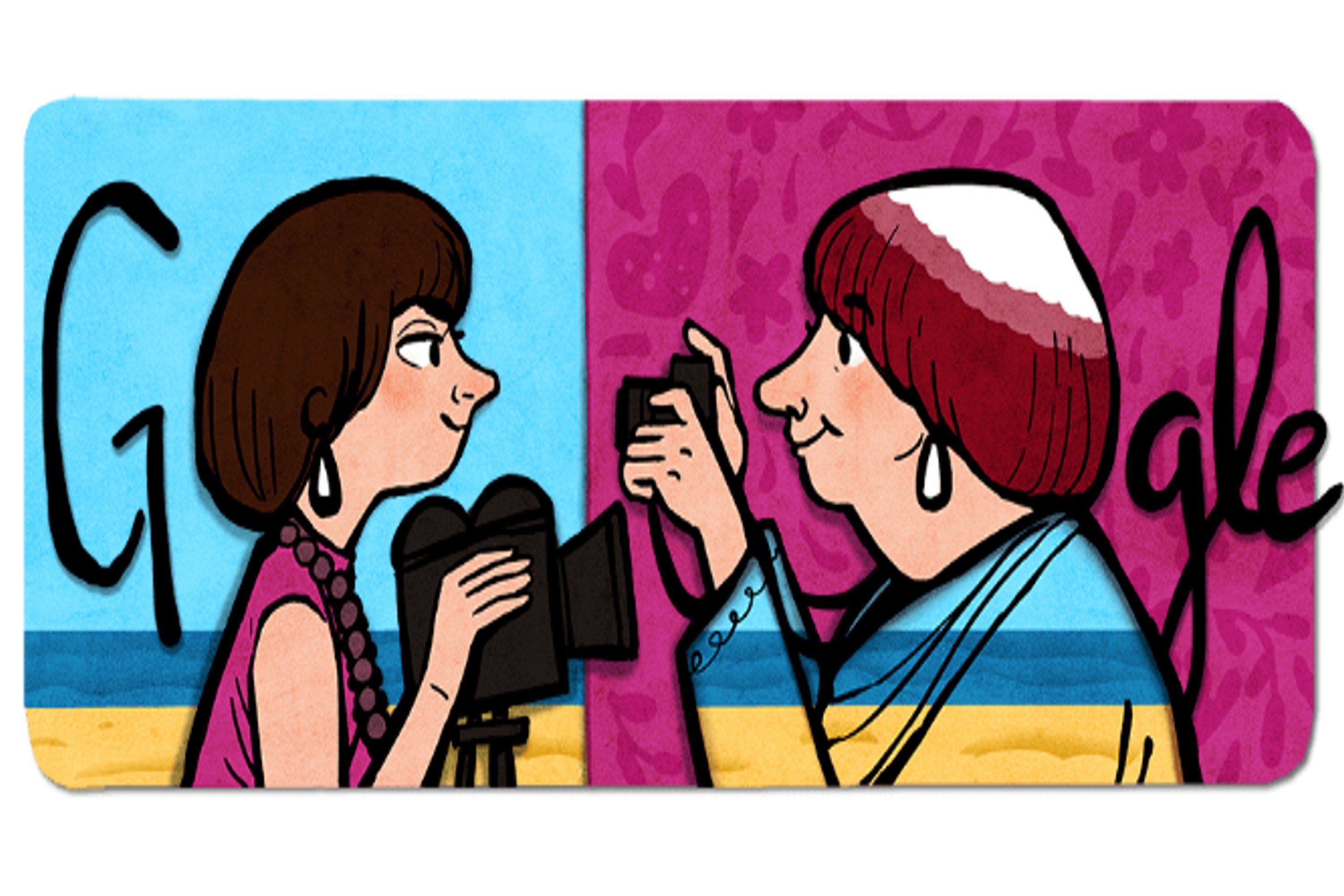 Iconic Filmmaker Agnès Varda Celebrated In Today's Google Doodle