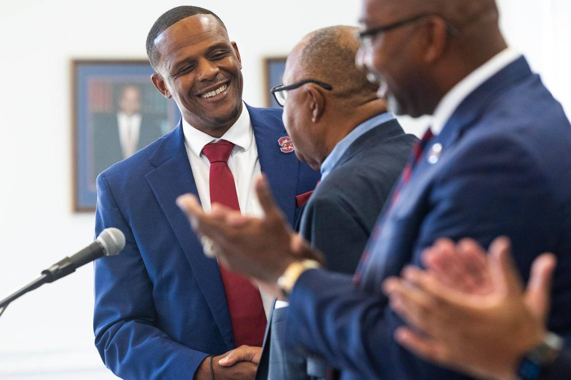 Chennis Berry Makes Passionate Debut As South Carolina State Football Coach