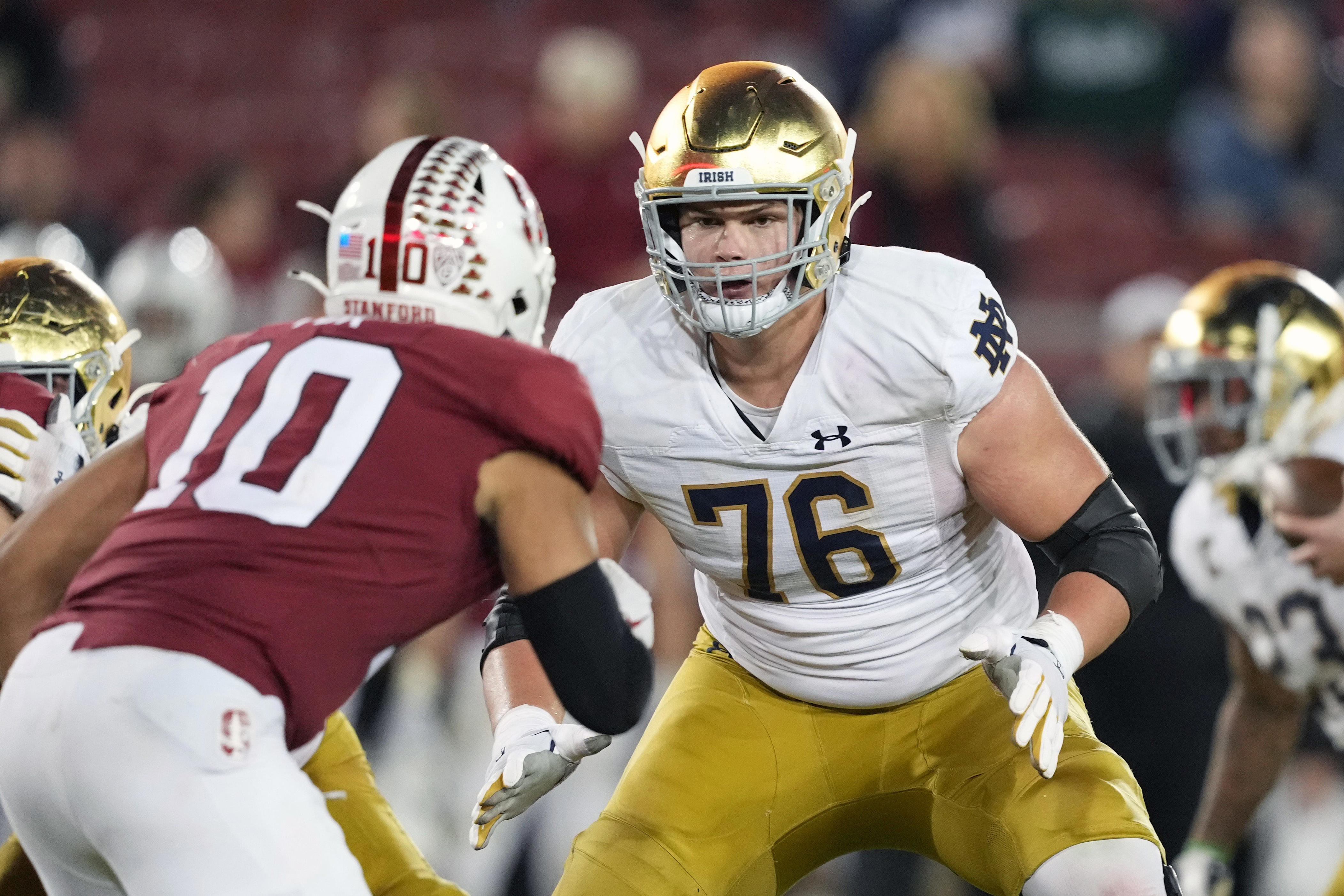 Notre Dame OT Joe Alt declares for the 2024 NFL draft