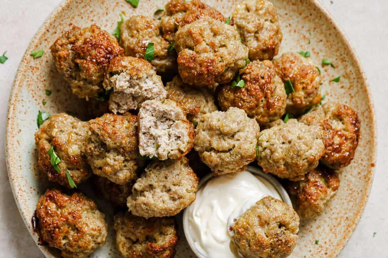 <p>Make these Sausage Balls in 30 minutes, perfect for game days or parties. Start by mixing, then roll and bake. They have a nice flavor that guests often enjoy, making them a practical choice for any gathering.<br><strong>Get the Recipe: </strong><a href="https://realbalanced.com/recipe/pepper-jack-sausage-balls/?utm_source=msn&utm_medium=page&utm_campaign=msn">Sausage Balls with Cream Cheese</a></p>