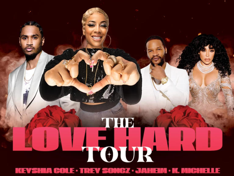 Keyshia Cole Headlines ‘The Love Hard' Tour With Trey Songz, Jaheim, & K. Michelle