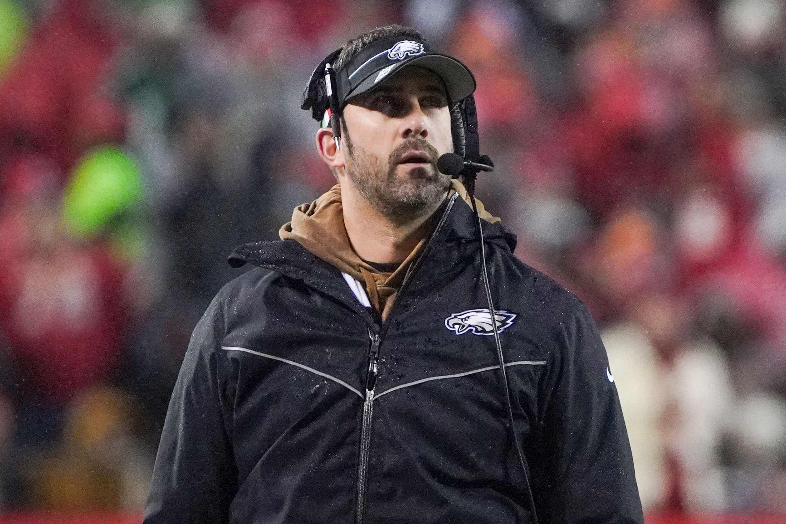 eagles hc responds to claims about offense
