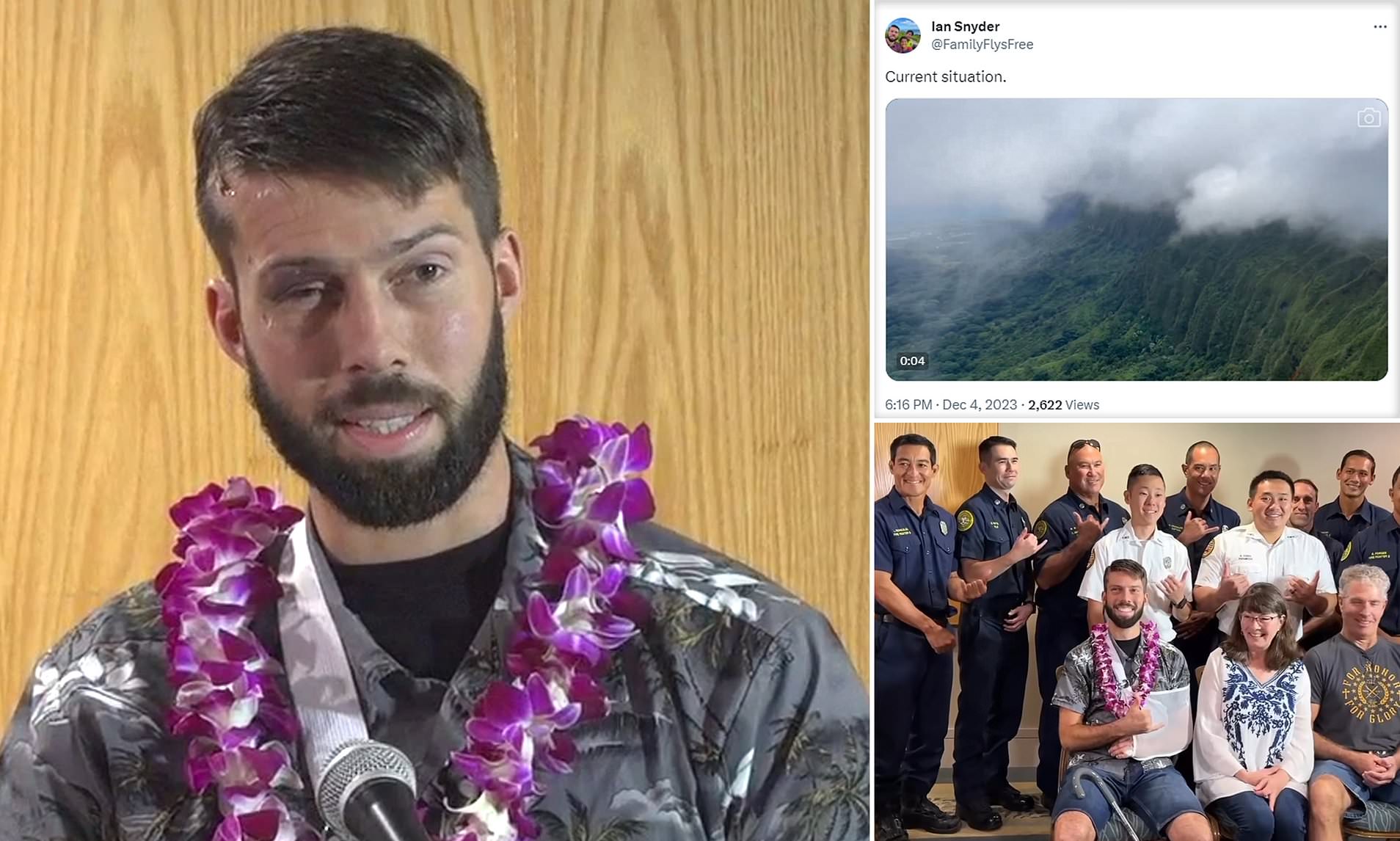 Missing California Hiker Ian Snyder Who Fell 1,000 Feet From Hawaii ...