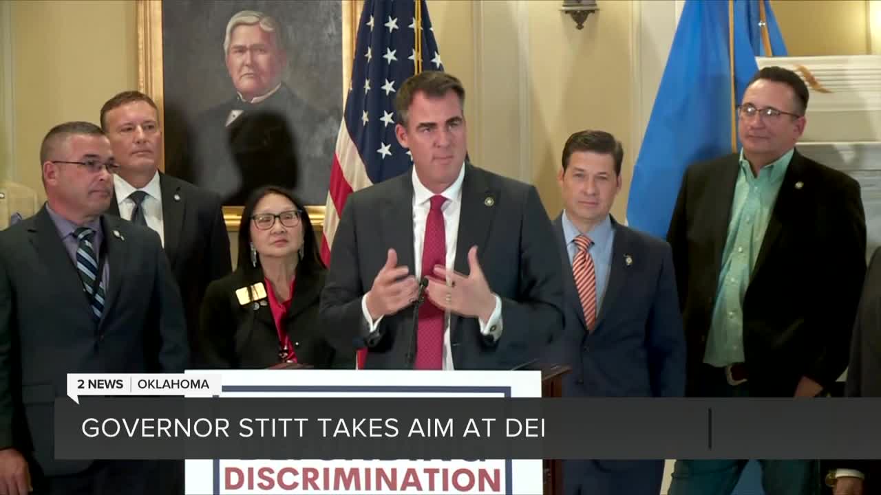 Governor Stitt Takes Aim At DEI