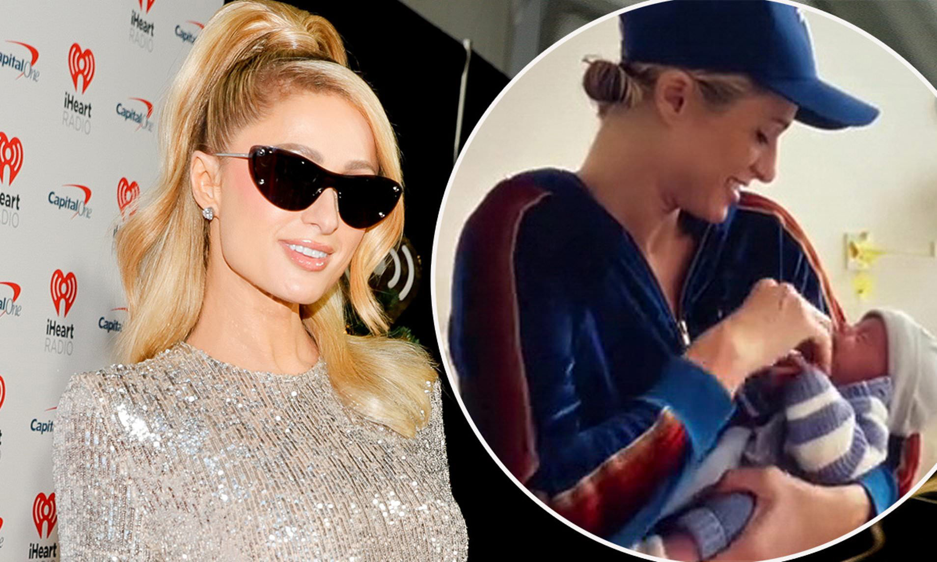 Paris Hilton was JOKING about 'never' personally changing son's diaper
