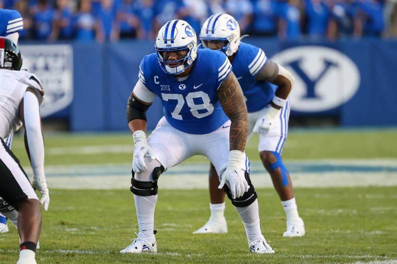 BYU OT Kingsley Suamataia Declares for 2024 NFL Draft