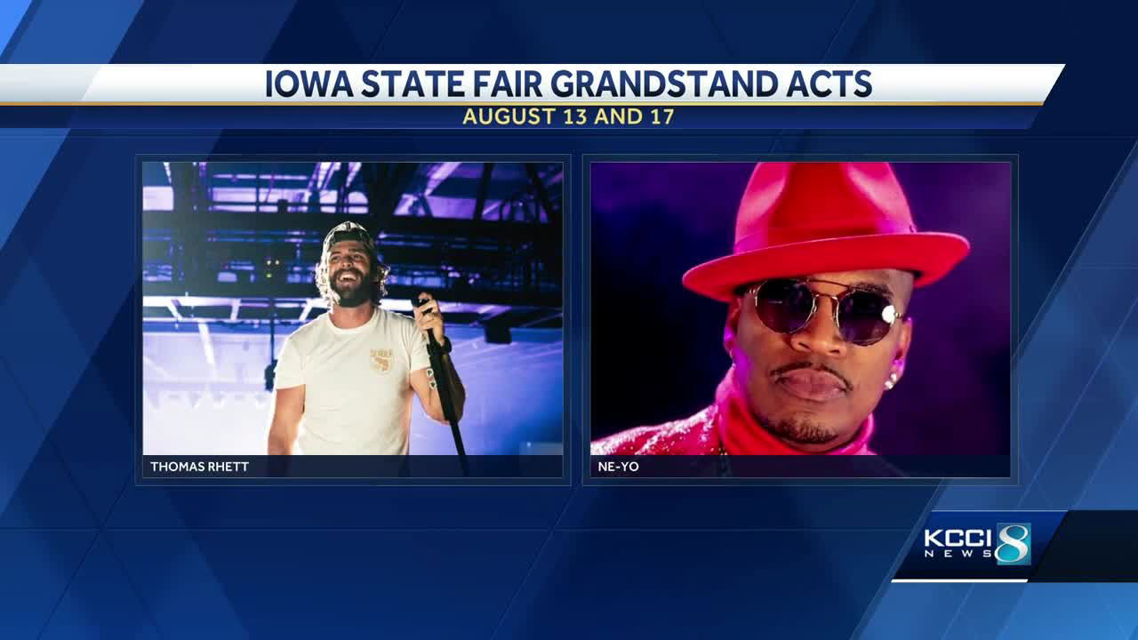 Iowa State Fair announces two more Grandstand acts for 2024