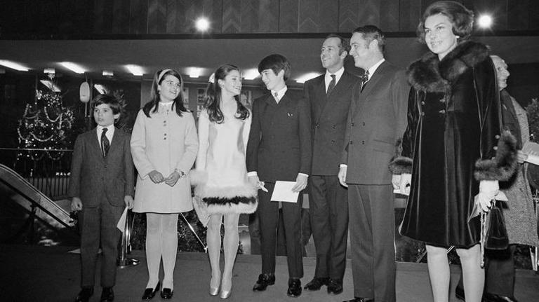 The Shriver Family in 1960s