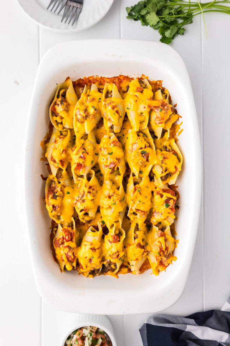 Mexican Stuffed Shells (taco Stuffed Shells)