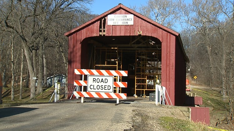 Princeton Community Hopes Red Covered Bridge Can Be Restored   AA1lssLd.img