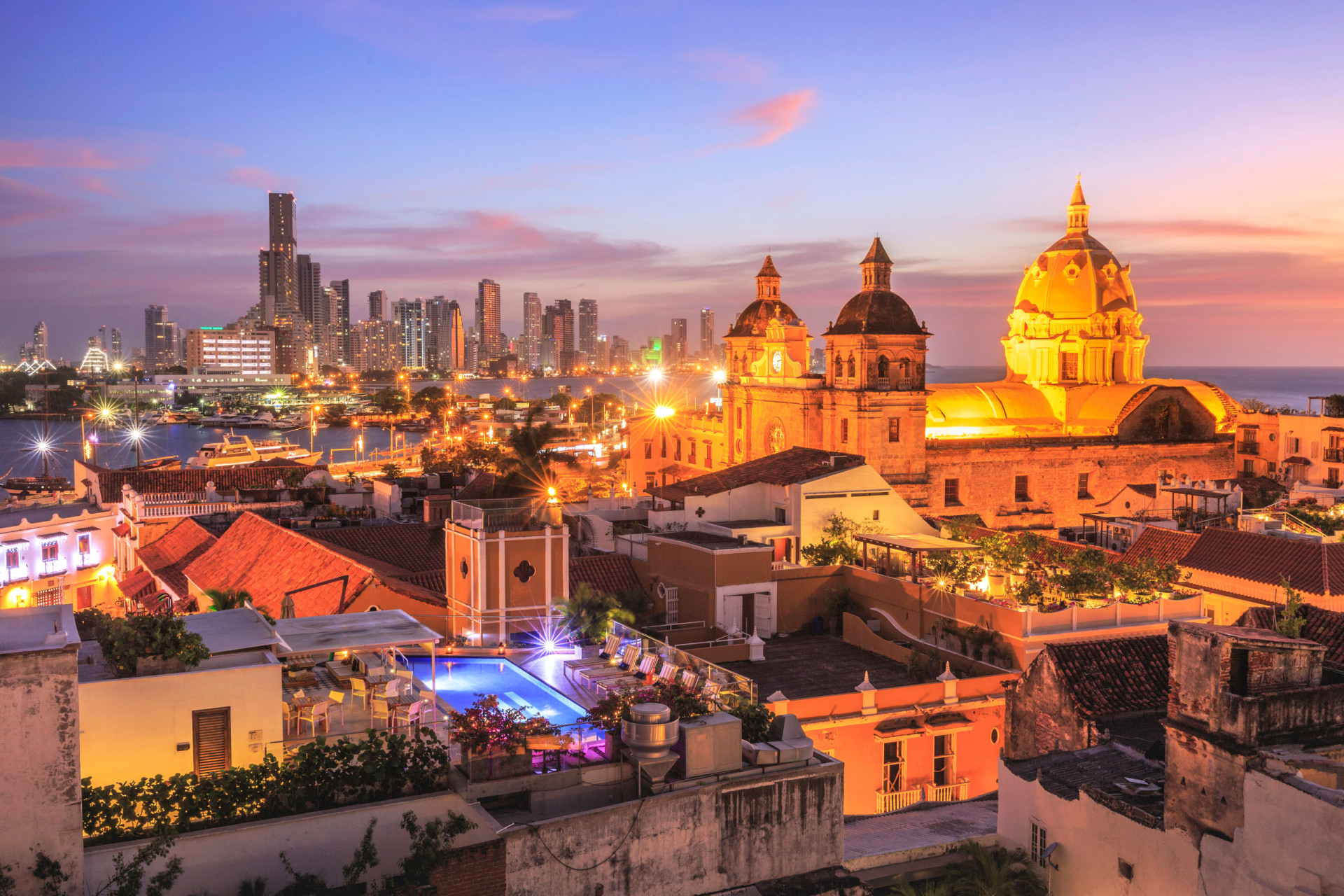 <p>Equally rewarding is the UNESCO World Heritage Site of Cartagena. Located on Colombia's Caribbean coast, must-see tourist attractions include the late 16th-century church and cloister of San Pedro Claver and the eerie Palace of the Inquisition.</p>