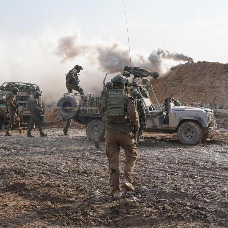 Israelische Soldaten bei einem Einsatz gegen die Hamas im Gazastreifen.