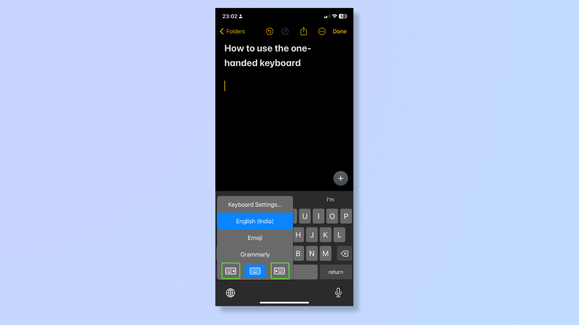 your iphone has a one-handed keyboard mode — enable it now and stop dropping your phone