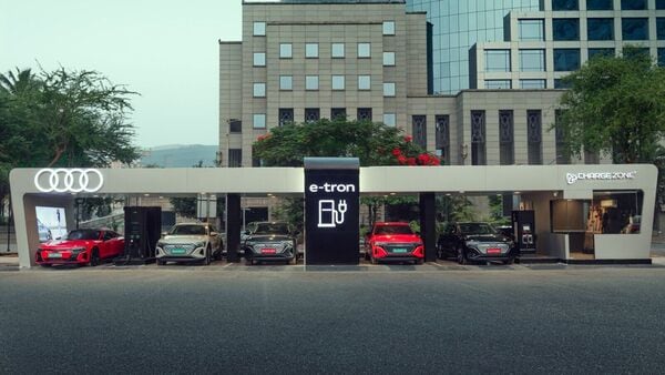 audi and chargezone inaugurate india’s first ultra-fast charging station with a 450 kw capacity