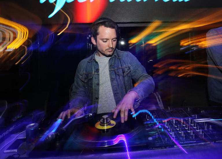 Elijah Wood performs at The Pool After Dark at Harrah's Resort | Getty Images | Photo by Tom Briglia