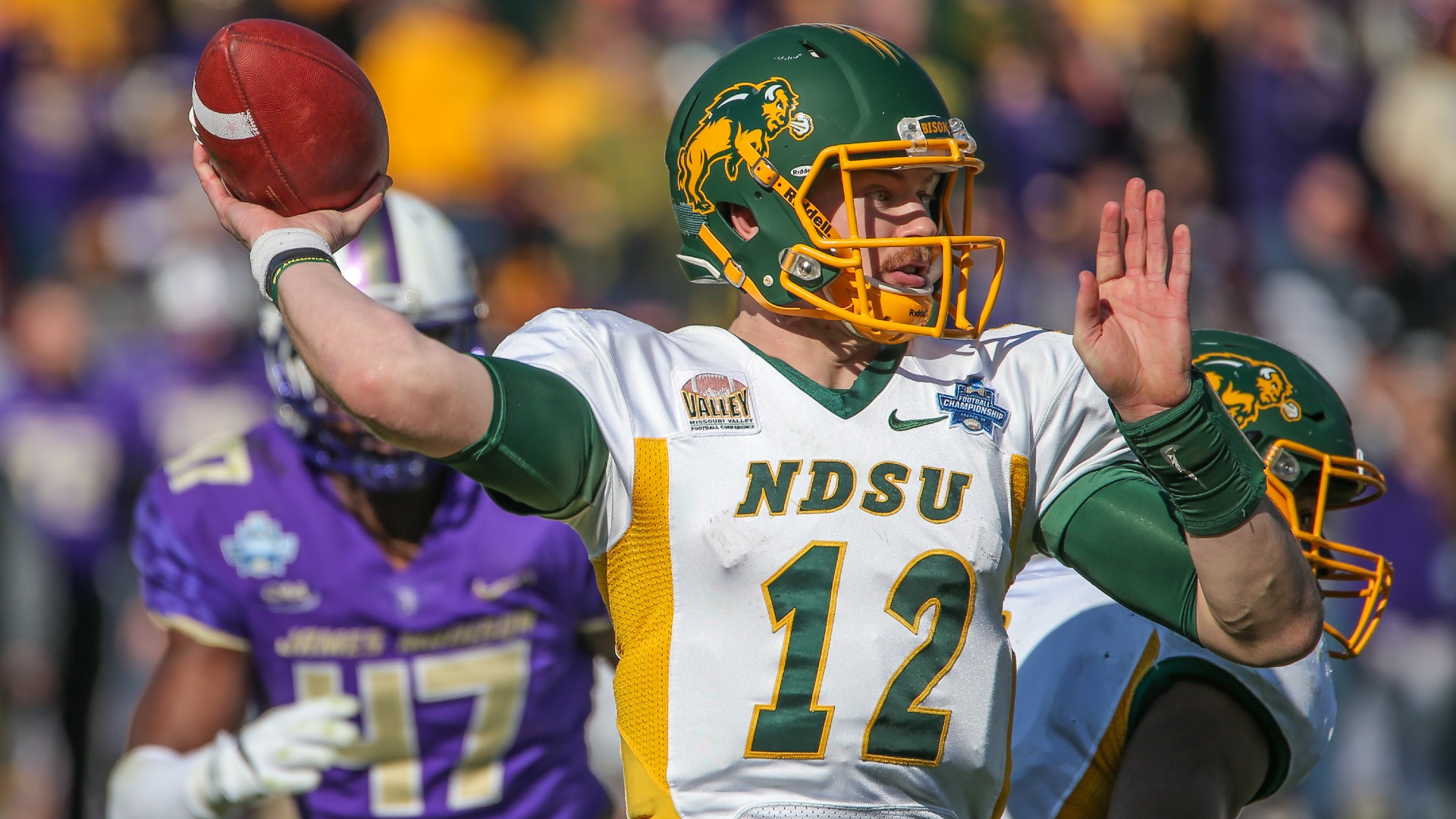 Ndsu. Сэм Истон. James Madison Champion. Easton Stick QB. North Dakota State University.