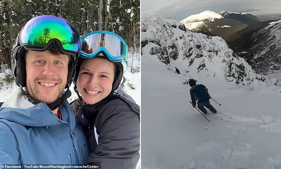 Video Shows Moment Skier Sparks Avalanche On Mount Washington