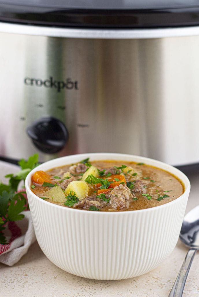 Slow Cooker Beef Stew With Onion Soup Mix